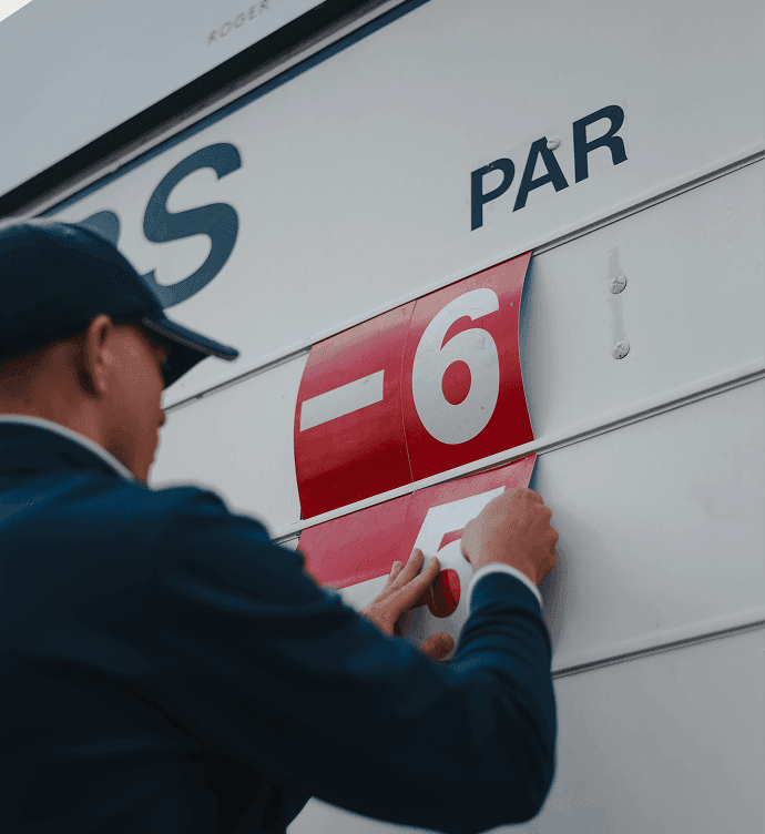 Experience the life of a touring professional, joining us for multiple events throughout the season, experiencing the atmosphere, access and intensity both on and off the course.